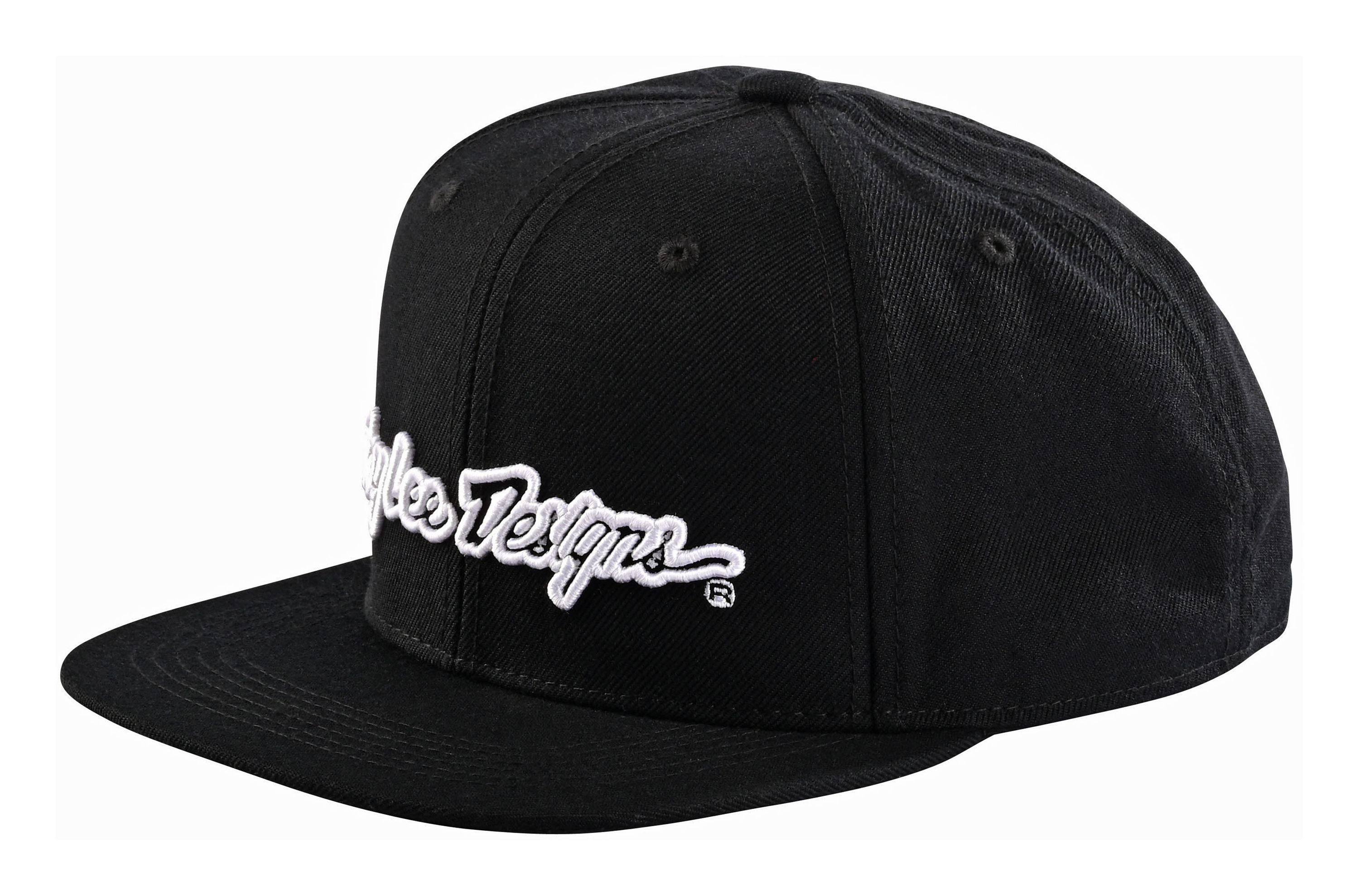 TROY LEE DESIGNS SNAPBACK CAP, SIGNATURE, BLACK/WHITE, ONE SIZE, ONE SIZE TROY LEE DESIGNS SNAPBACK CAP, SIGNATURE, BLACK/WHITE, ONE SIZE, ONE SIZE