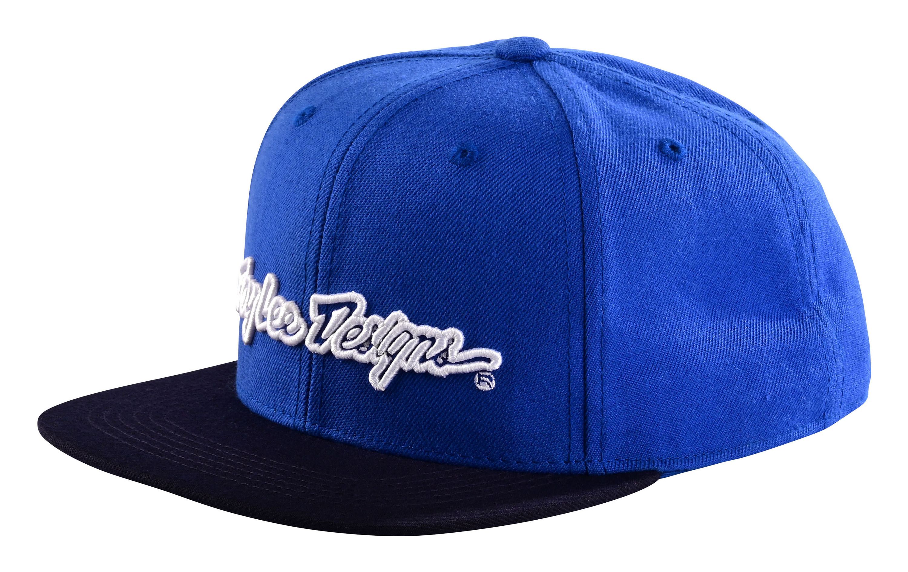 TROY LEE DESIGNS SNAPBACK CAP, SIGNATURE, BLUE/WHITE, ONE SIZE, ONE SIZE TROY LEE DESIGNS SNAPBACK CAP, SIGNATURE, BLUE/WHITE, ONE SIZE, ONE SIZE