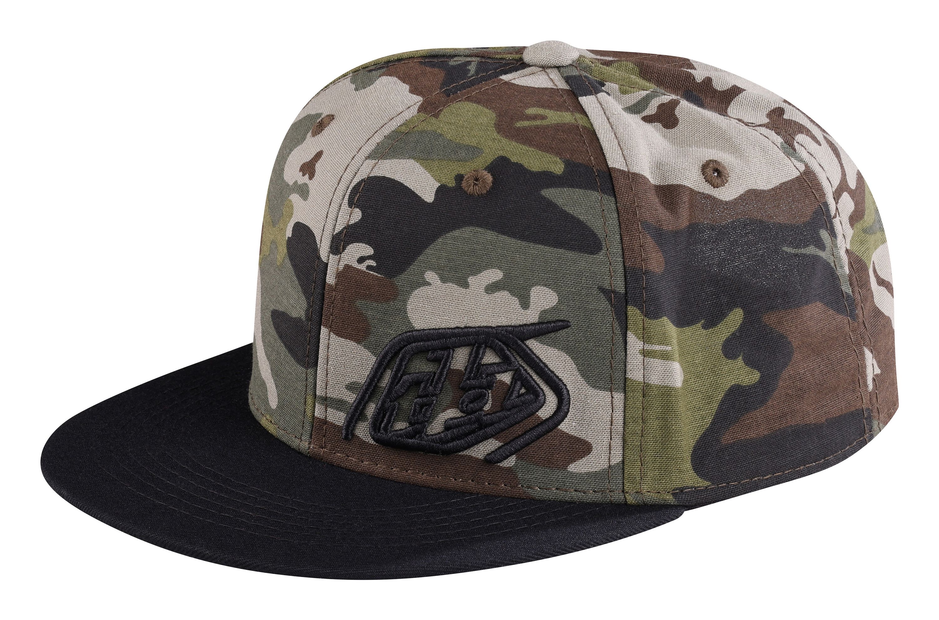 TROY LEE DESIGNS SNAPBACK CAP, SLICE CAMO, ARMY GREEN/BLACK, ONE SIZE, ONE SIZE TROY LEE DESIGNS SNAPBACK CAP, SLICE CAMO, ARMY GREEN/BLACK, ONE SIZE, ONE SIZE