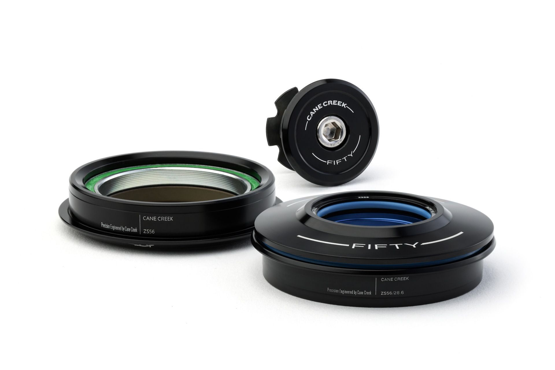 CANE CREEK 50 TAPERED HEADSET, 1 1/8"-1.5", ZS56/28.6/H8 | ZS56/40/H4, BLACK CANE CREEK 50 TAPERED HEADSET, 1 1/8"-1.5", ZS56/28.6/H8 | ZS56/40/H4, BLACK