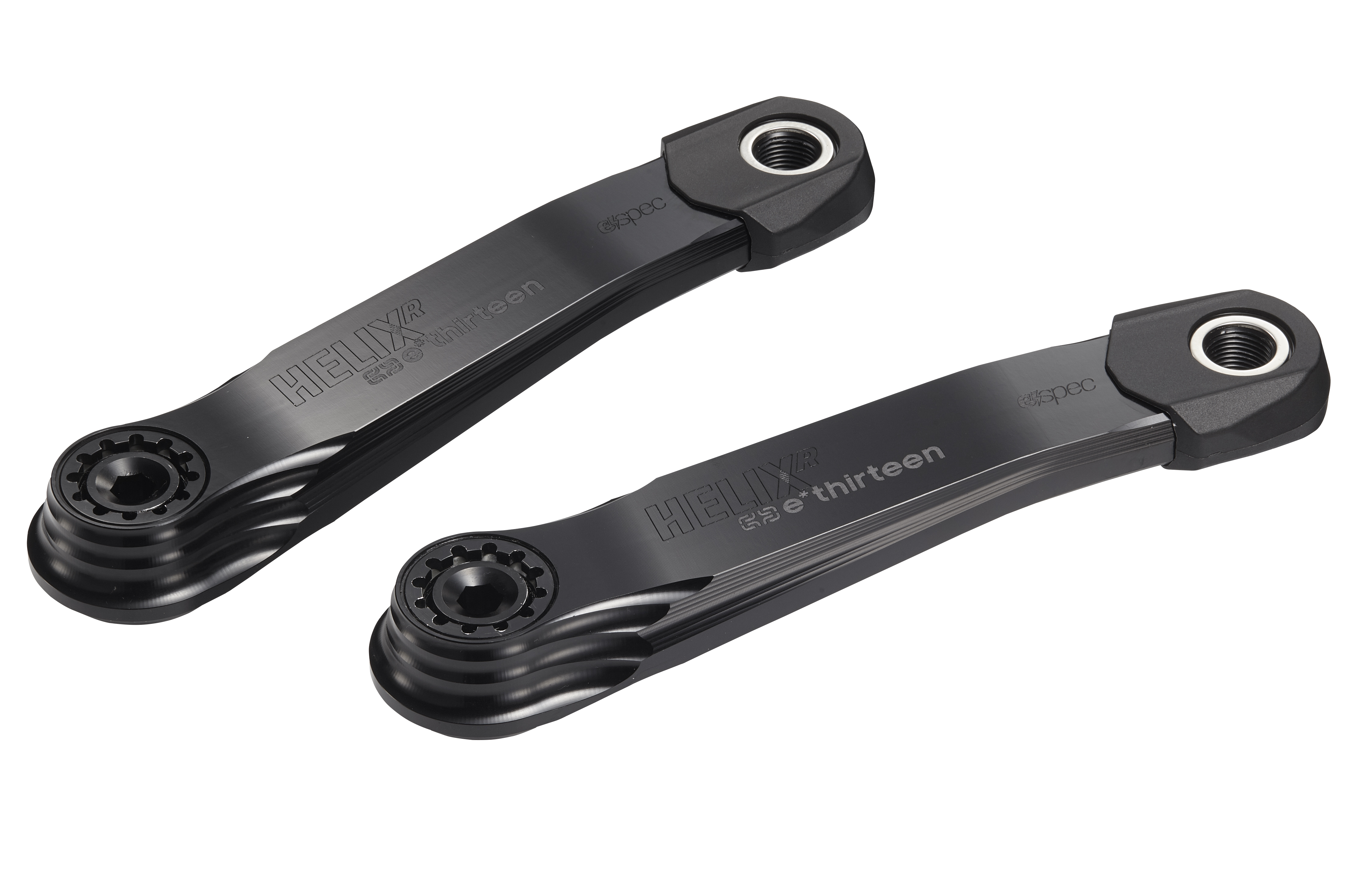 E*THIRTEEN HELIX R E*SPEC CRANK, 160MM, DUB, SELF EXTRACTOR, BLACK E*THIRTEEN HELIX R E*SPEC CRANK, 160MM, DUB, SELF EXTRACTOR, BLACK