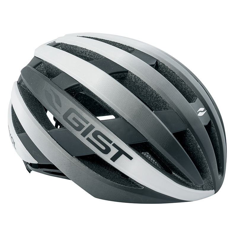 CASQUE VELO ADULTE GIST ROUTE REVOL BLANC-NOIR FEMME ET JUNIOR FULL IN-MOLD TAILLE 52-55 REGLAGE MOLETTE CASQUE VELO ADULTE GIST ROUTE REVOL BLANC-NOIR FEMME ET JUNIOR FULL IN-MOLD TAILLE 52-55 REGLAGE MOLETTE