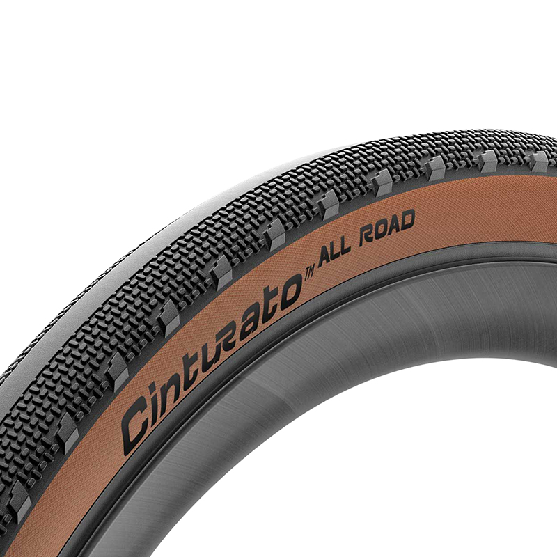 PNEU GRAVEL 700 X 35 PIRELLI CINTURATO ALL ROAD CLASSIC TANWALL NOIR FLANC MARRON TUBELESS READY TS (35-622) PNEU GRAVEL 700 X 35 PIRELLI CINTURATO ALL ROAD CLASSIC TANWALL NOIR FLANC MARRON TUBELESS READY TS (35-622)