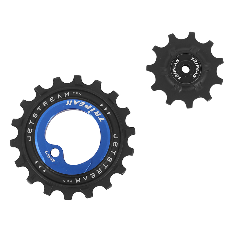 GALET DERAILLEUR AOPW TRIPEAK 11-18 DENTS CERAMIQUE 11X1V. SHIMANO GRX RX812 - 817 BLEU FONCE (JEU DE 2) (GARANTIE 4 ANS) GALET DERAILLEUR AOPW TRIPEAK 11-18 DENTS CERAMIQUE 11X1V. SHIMANO GRX RX812 - 817 BLEU FONCE (JEU DE 2) (GARANTIE 4 ANS)