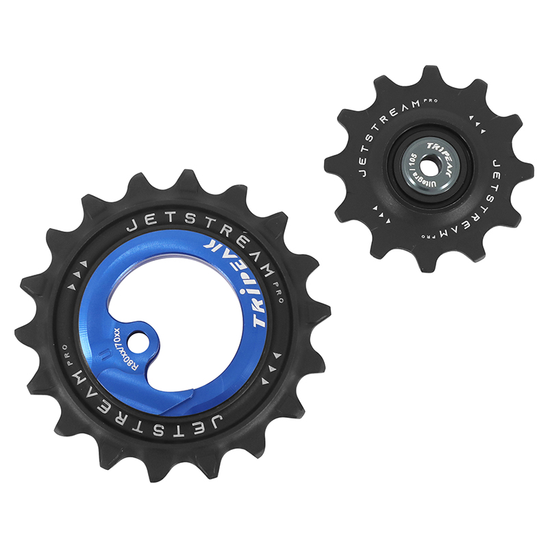 GALET DERAILLEUR AOPW TRIPEAK 12-18 DENTS CERAMIQUE 11X2V. SHIMANO ULTEGRA R8000GS - 105 R7000GS BLEU FONCE (JEU DE 2) (GARANTIE 4 ANS) GALET DERAILLEUR AOPW TRIPEAK 12-18 DENTS CERAMIQUE 11X2V. SHIMANO ULTEGRA R8000GS - 105 R7000GS BLEU FONCE (JEU DE 2) (GARANTIE 4 ANS)