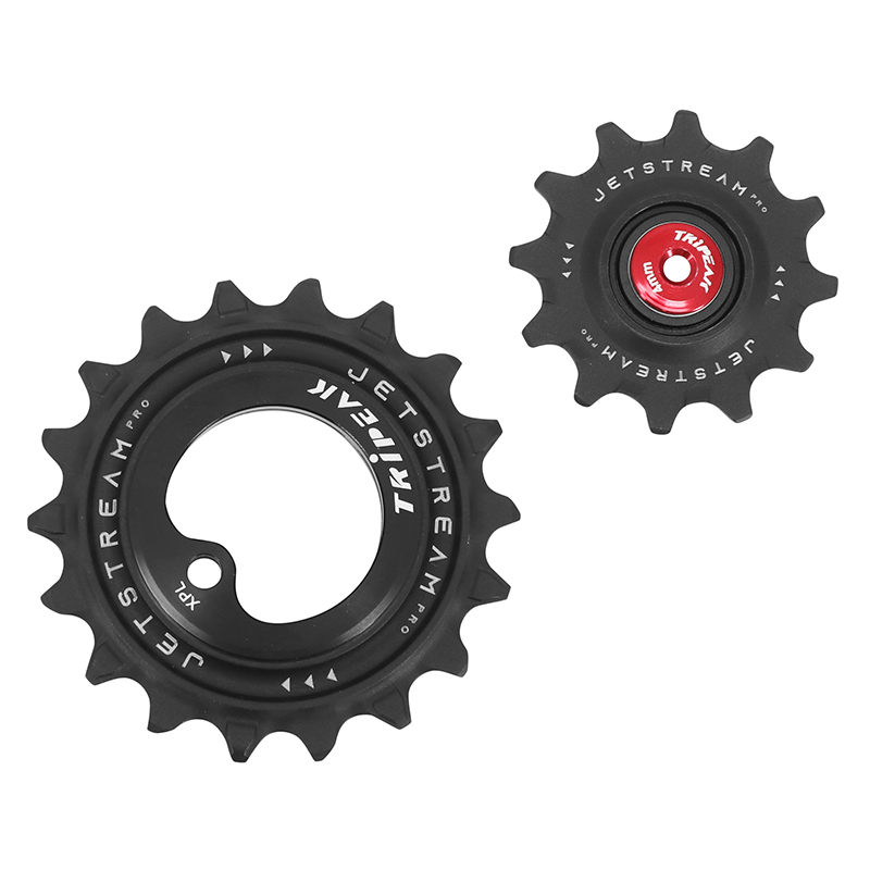 GALET DERAILLEUR AOPW TRIPEAK 12-18 DENTS CERAMIQUE 12X1V. SRAM AXS XPLR RED-FORCE-RIVAL NOIR (JEU DE 2) (GARANTIE 4 ANS) GALET DERAILLEUR AOPW TRIPEAK 12-18 DENTS CERAMIQUE 12X1V. SRAM AXS XPLR RED-FORCE-RIVAL NOIR (JEU DE 2) (GARANTIE 4 ANS)