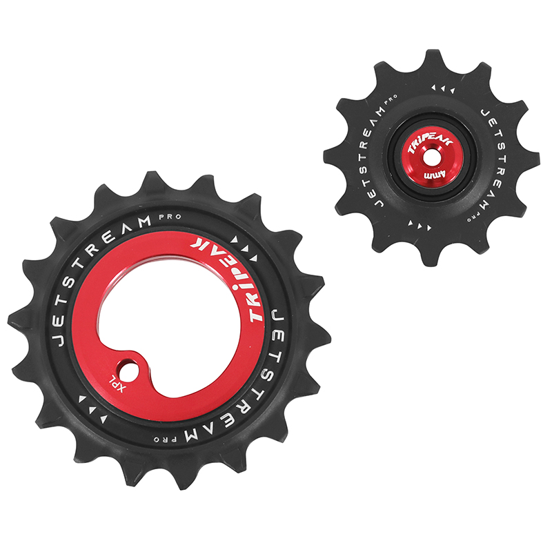 GALET DERAILLEUR AOPW TRIPEAK 12-18 DENTS CERAMIQUE 12X1V. SRAM AXS XPLR RED-FORCE-RIVAL ROUGE (JEU DE 2) (GARANTIE 4 ANS) GALET DERAILLEUR AOPW TRIPEAK 12-18 DENTS CERAMIQUE 12X1V. SRAM AXS XPLR RED-FORCE-RIVAL ROUGE (JEU DE 2) (GARANTIE 4 ANS)