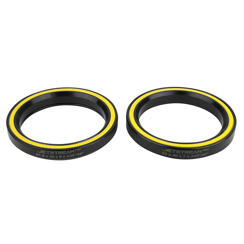 ROULEMENT JEU DE DIRECTION TRIPEAK JETSTREAM PRO SOLITECH CERAMIQUE - 40 X 52 X 7MM 45X45° - 40 X 51.8 X 8MM 36X45° (GARANTIE 4 ANS) -COMPATIBLE RIBBLE ENDURANCE SL,SL R, ULTRA... (VENDU A LA PAIRE) ROULEMENT JEU DE DIRECTION TRIPEAK JETSTREAM PRO SOLITECH CERAMIQUE - 40 X 52 X 7MM 45X45° - 40 X 51.8 X 8MM 36X45° (GARANTIE 4 ANS) -COMPATIBLE RIBBLE ENDURANCE SL,SL R, ULTRA... (VENDU A LA PAIRE)