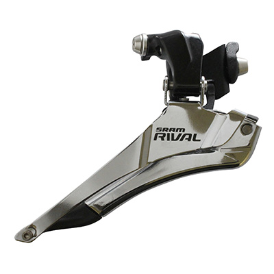 DERAILLEUR ROUTE AVANT SRAM RIVAL A BRASER POUR 11-10V. DERAILLEUR ROUTE AVANT SRAM RIVAL A BRASER POUR 11-10V.