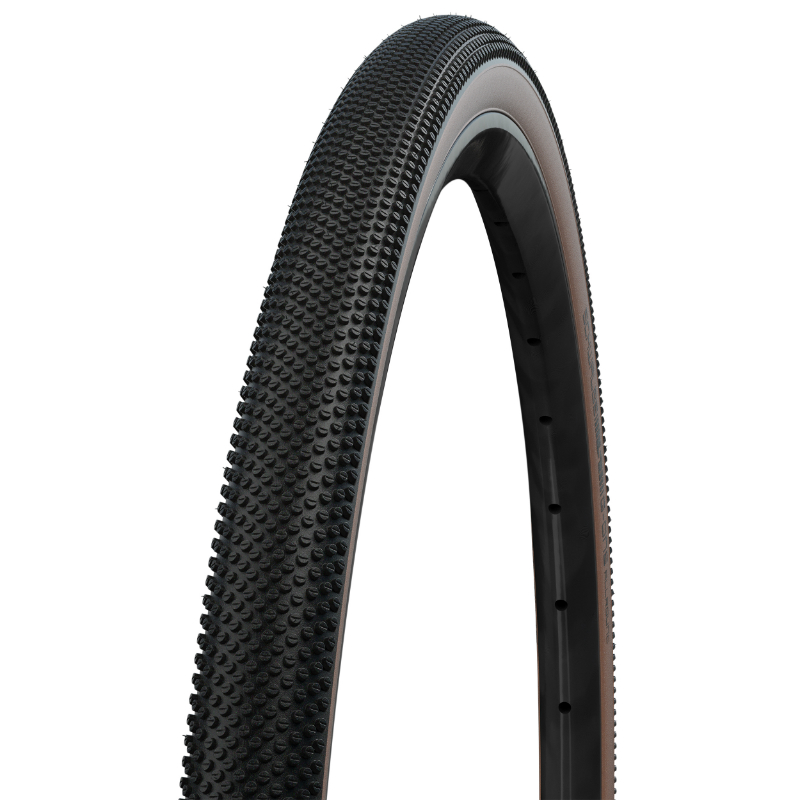 PNEU GRAVEL 700 X 45 SCHWALBE G-ONE ALLROUND NOIR-FLANC BRONZE RENFORT RACE GUARD TUBELESS READY TS (45-622) COMPATIBLE VAE PNEU GRAVEL 700 X 45 SCHWALBE G-ONE ALLROUND NOIR-FLANC BRONZE RENFORT RACE GUARD TUBELESS READY TS (45-622) COMPATIBLE VAE