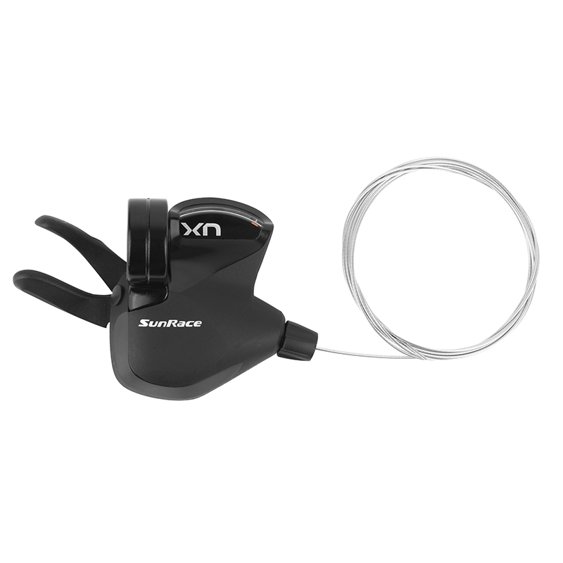 MANETTE VTT SUNRACE DROITE DUAL LEVER DLUX51 PUSH PUSH U-SERIES 11V. AVEC AFFICHEUR VITESSE - COMPATIBLE SHIMANO CUES, LINKGLIDE MANETTE VTT SUNRACE DROITE DUAL LEVER DLUX51 PUSH PUSH U-SERIES 11V. AVEC AFFICHEUR VITESSE - COMPATIBLE SHIMANO CUES, LINKGLIDE