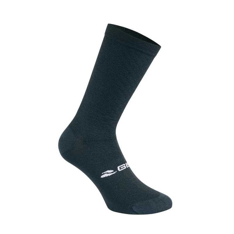 CHAUSSETTES-SOCQUETTES ETE GIST LIGHT NOIR 36-39 ECOLOGIQUE - HAUTEUR 22 CM   (PAIRE)  -5866