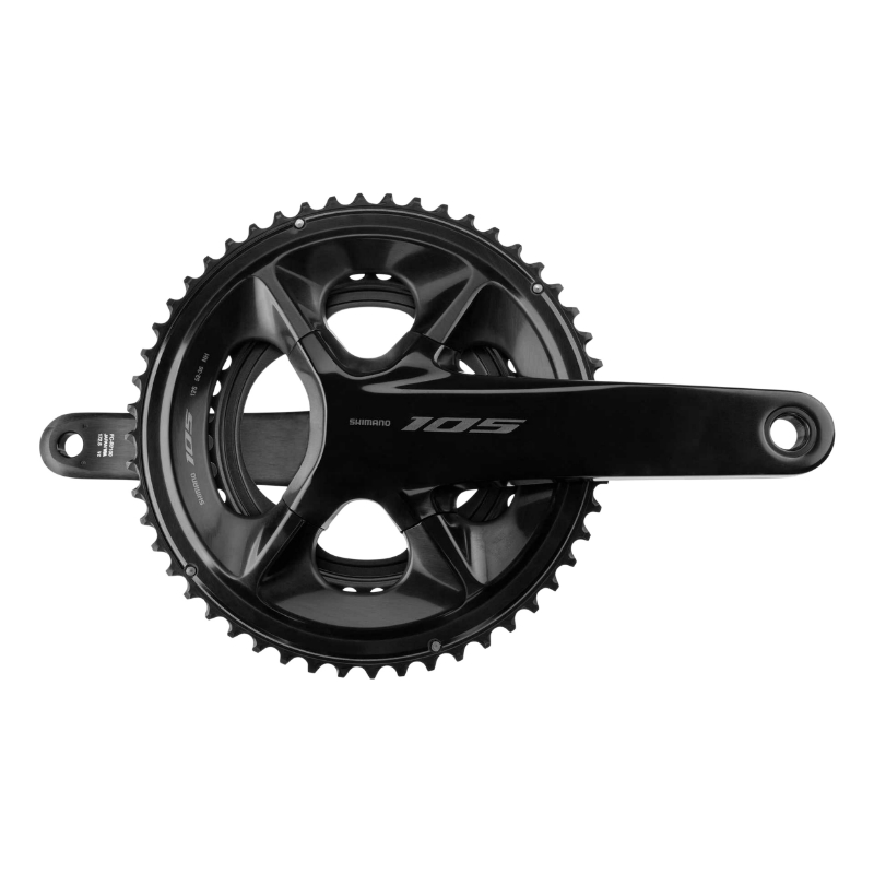 PEDALIER ROUTE SHIMANO 12V. 105 R7100 NOIR 170MM 52-36