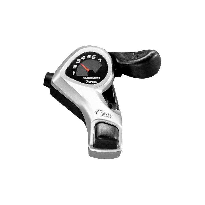 MANETTE VTT SHIMANO 7V. DROITE TX50 ARGENT