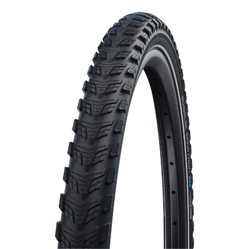 PNEU VTC CROSS 700 X 38 (29 X 1,50) SCHWALBE MARATHON 365 TR (38-622) RENFORT GREENGUARD FLANC REFLEX - PNEU TOUTE SAISON