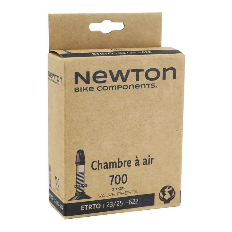 CHAMBRE A AIR VELO 700 X 23-25 NEWTON VALVE PRESTA 60MM