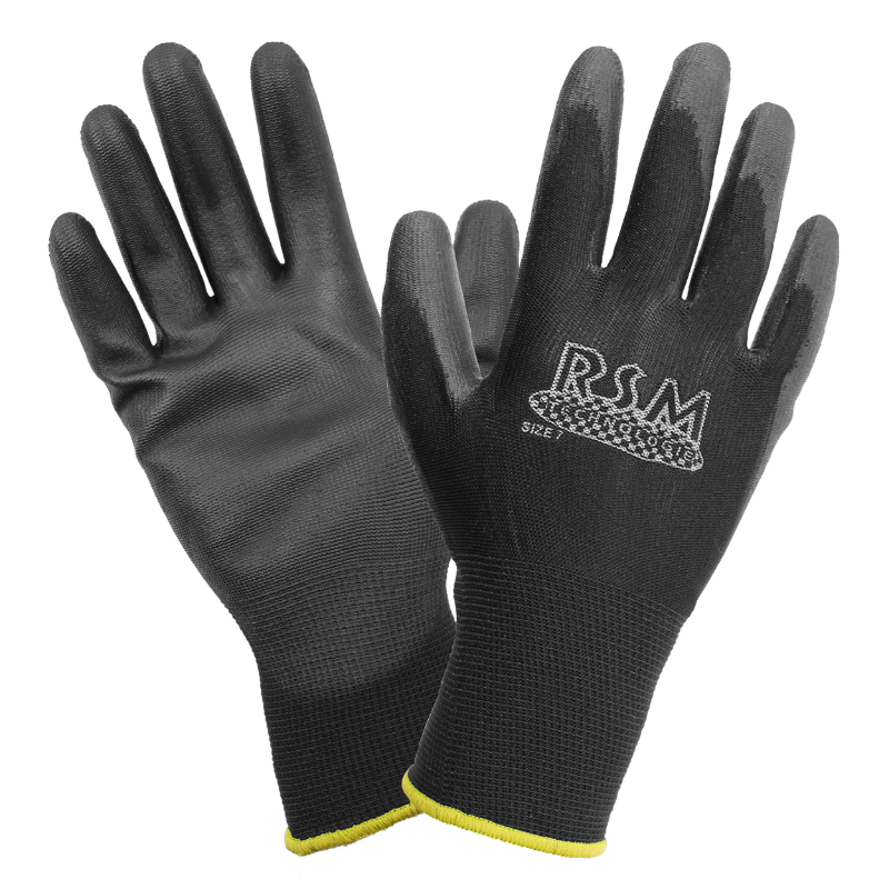 GANTS ATELIER POLYURETHANE NOIR HOMOLOGUE CE - TAILLE  7  (PAIRE)