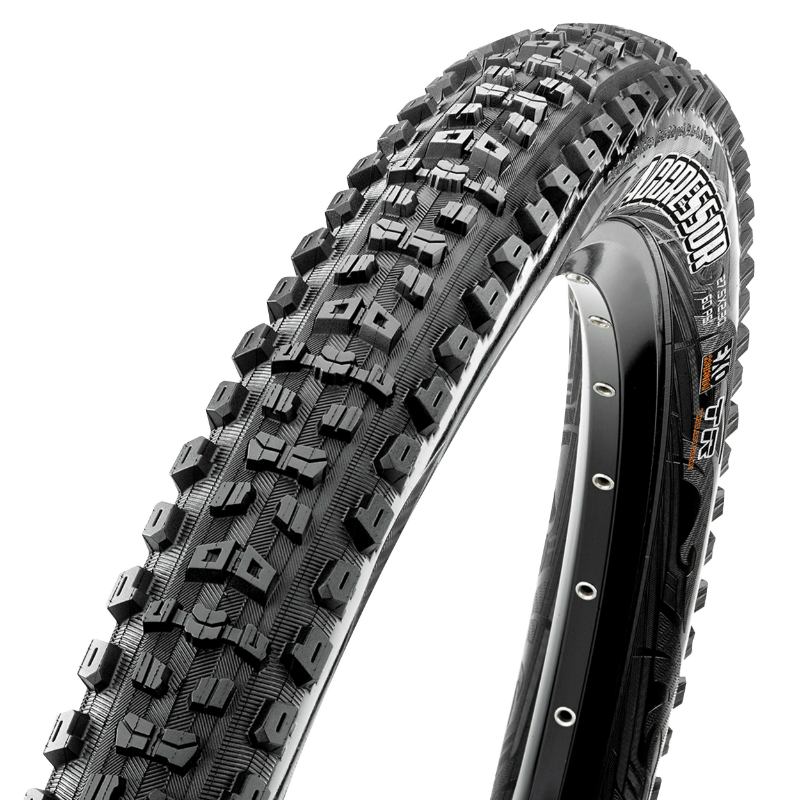 PNEU VTT 27.5 X 2.30 MAXXIS AGGRESSOR EXO NOIR TUBELESS READY 60TPI TS (58-584) PLIANT (DUAL COMPOUND)