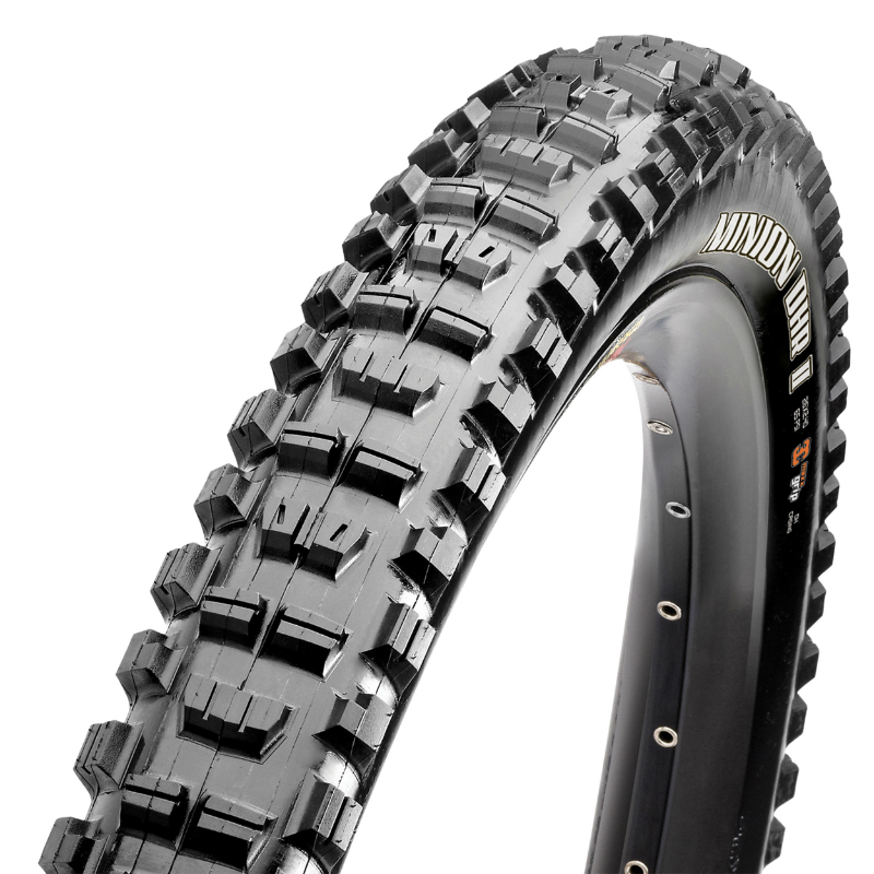 PNEU VTT 27.5 X 2.40 MAXXIS MINION DHR II EXO NOIR TUBELESS READY TS (62-584) PLIANT (DUAL COMPOUND)