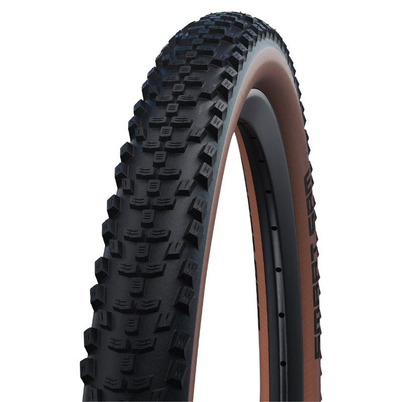 PNEU VTT 29 X 2.60 SCHWALBE SMART SAM ADDIX PERFORMANCE NOIR FLANC BRONZE TR (65-622) COMPATIBLE VAE