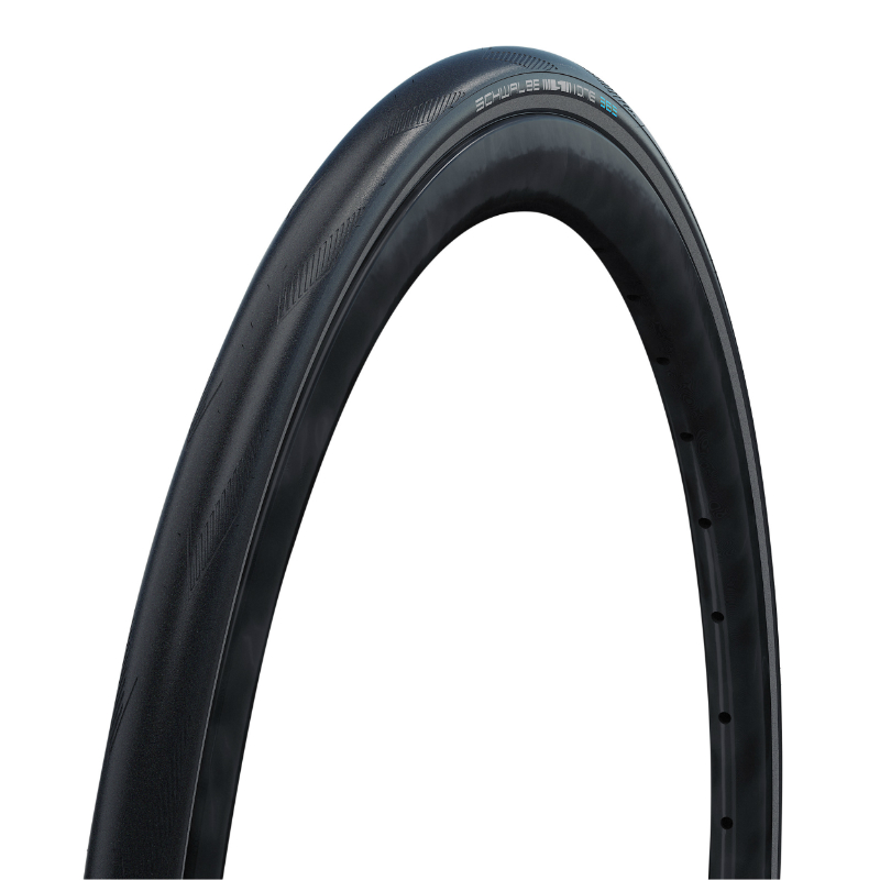 PNEU ROUTE 700 X 25 SCHWALBE ONE 365 RACEGUARD ADDIX TS NOIR FLANC REFLEX (25-622) COMPATIBLE VAE