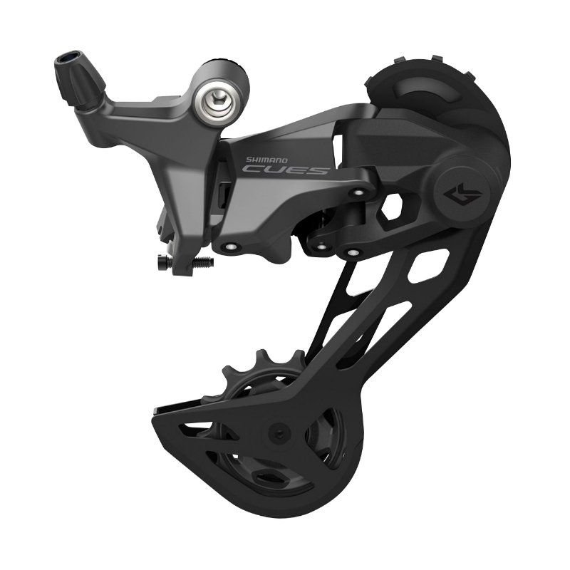 DERAILLEUR VTT ARRIERE SHIMANO 10V. CUES U6020 SHADOW RD POUR DOUBLE PLATEAU