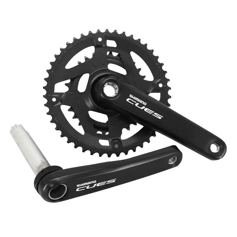 PEDALIER VTT SHIMANO 9-10V. CUES U4000  170MM 46-30 DTS (INTEGRE)