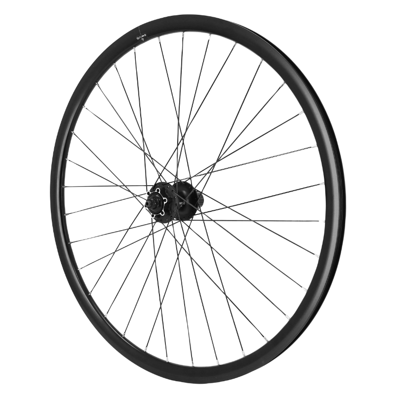 ROUE GRAVEL - ROUTE DISQUE BLOCAGE 700 PULSE 19 ARRIERE MOYEU SHIMANO DEORE M475 DISQUE 6 TROUS NOIR CASSETTE 11-10-9V TUBELESS READY JANTE 19C 32 RAYONS NOIR