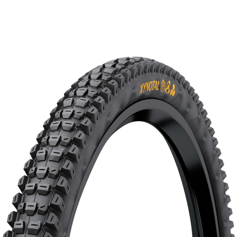 PNEU VTT GRAVITY 27.5 X 2.40 CONTINENTAL XYNOTAL DOWNHILL SOFT RENFORT FLANC APEX NOIR TUBELESS READY TS (60-584) (650B) TERRAIN DUR ET SEC COMPATIBLE VAE