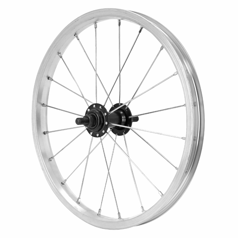 ROUE CITY PATIN 350A AVANT JANTE ALU MOYEU ACIER 85 MM AXE PLEIN