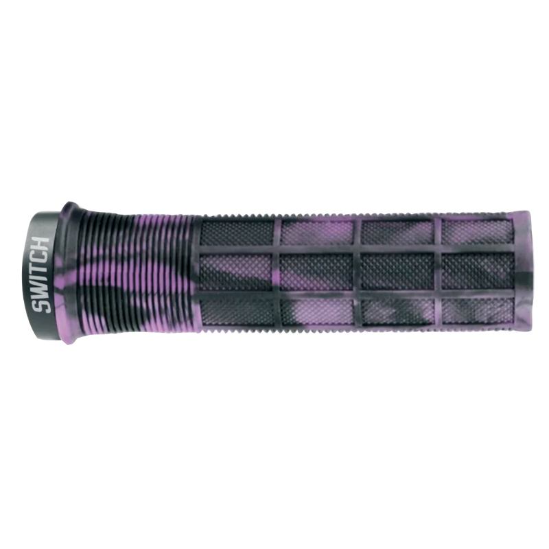 POIGNEE CITY-VTT SWITCH SUPERGRIP LOCK-ON SMOKE VIOLET (PAIRE)