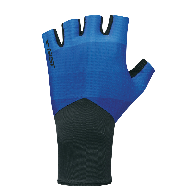 GANTS VELO COURT GIST SPEED NOIR-BLEU  M (PAIRE SUR CARTE) SANS VELCRO    -5528