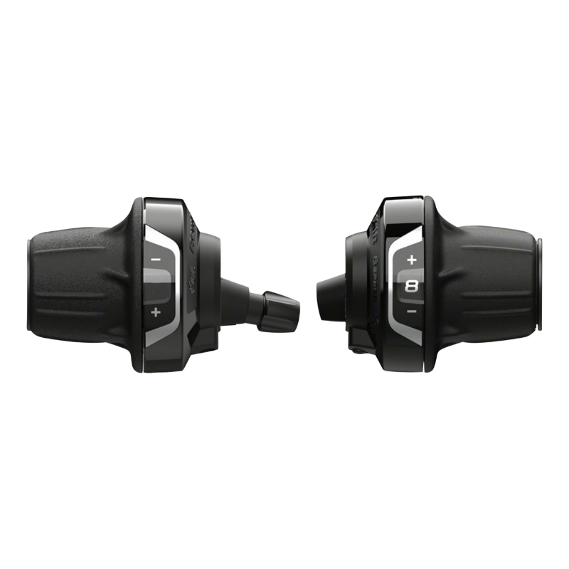 MANETTE VTT SHIMANO REVOSHIFT 3X7V. RV400 (PAIRE) - POIGNEE TOURNANTE AVEC MANETTE GAUCHE A FRICTION