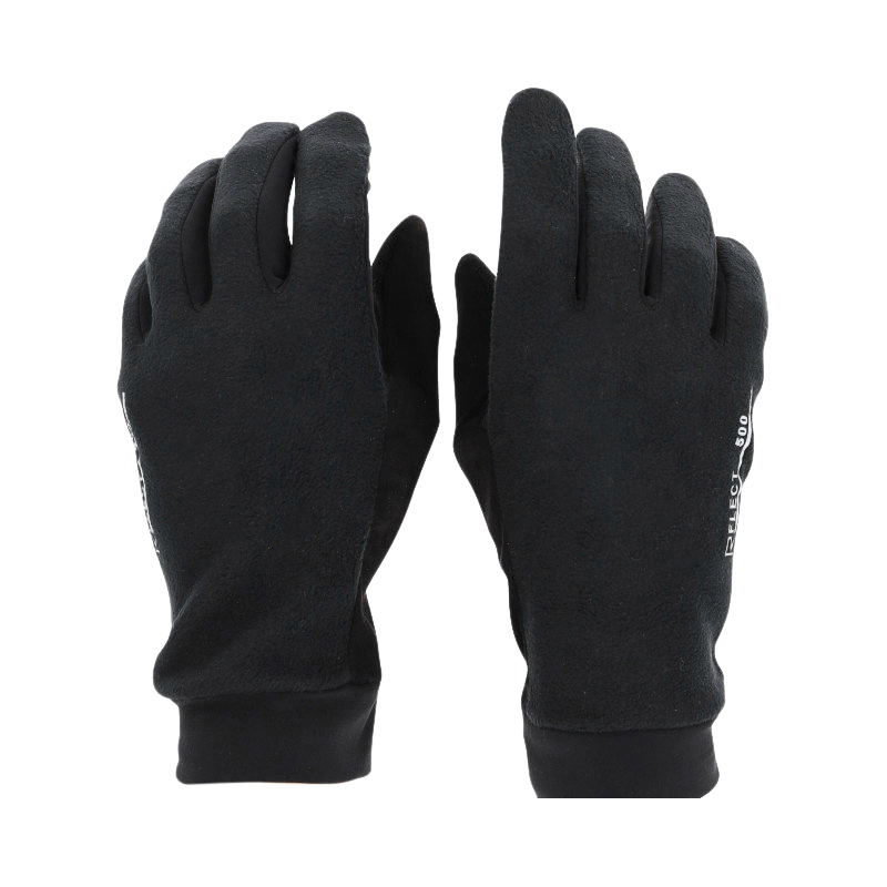 GANTS VELO URBAIN LONG FEMME RFLECT R500 POLARTECH NOIR  S-M