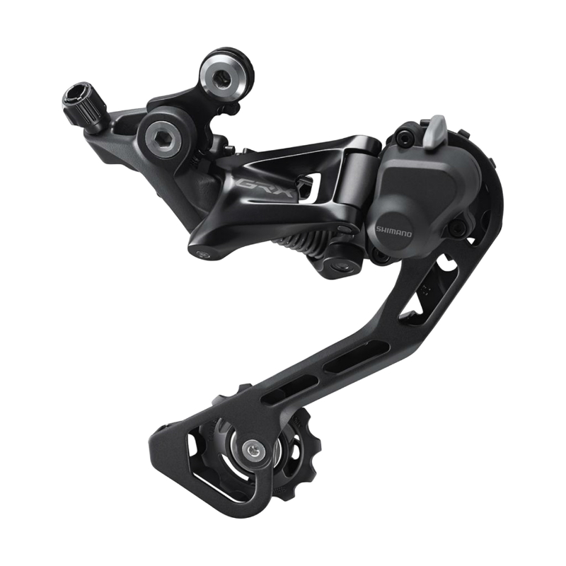 DERAILLEUR ROUTE - GRAVEL ARRIERE SHIMANO 10V. GRX400 NOIR DOUBLE (MONTAGE ATELIER)