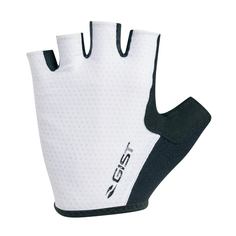 GANTS VELO COURT GIST RAPID GEL NOIR-BLANC XXL (PAIRE SUR CARTE) SANS VELCRO  -5518-