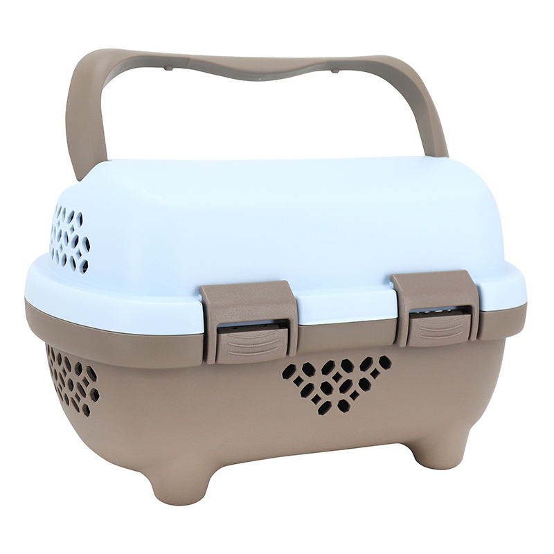 PANIER AVANT PLASTIQUE P2R MARRON-BLEU CIEL POUR CHIEN POIDS MAX 5KG (430X290X235) (LIVRE AVEC 1 FIXATION GUIDON LARGEUR 90 MM, DIAM 22,2 A 31,8 MM COMPATIBLE VAE - E-BIKE) PANIER AVANT PLASTIQUE P2R MARRON-BLEU CIEL POUR CHIEN POIDS MAX 5KG (430X290X235) (LIVRE AVEC 1 FIXATION GUIDON LARGEUR 90 MM, DIAM 22,2 A 31,8 MM COMPATIBLE VAE - E-BIKE)
