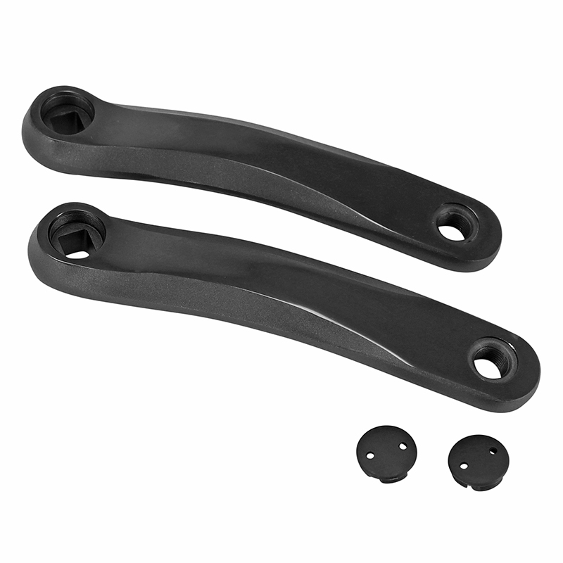 MANIVELLE DROITE + GAUCHE VAE - E-BIKE LONGUEUR 170MM NOIR JIS DEPORT 27,5 MM  -P2R-