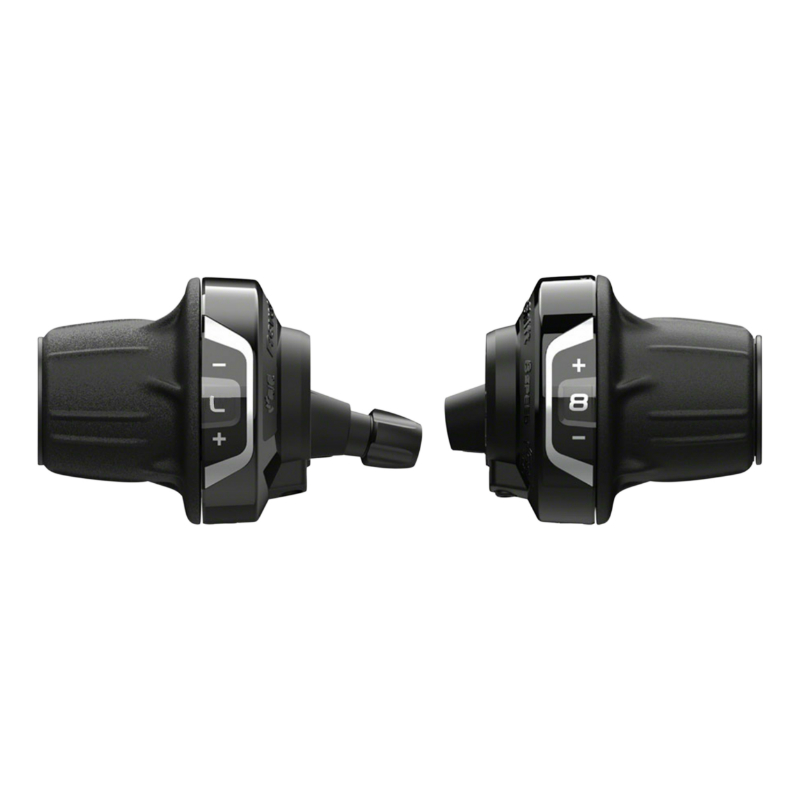 MANETTE VTT SHIMANO REVOSHIFT 3X8V. RV400 (PAIRE) - POIGNEE TOURNANTE