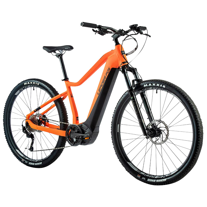 VELO ELECTRIQUE-VAE VTT 29 LEADER FOX OXNAR HOMME ORANGE MAT 9V MOTEUR CENTRAL PANASONIC GX ULTIMATE 36V 90NM BATTERIE 20AH (CADRE 17,5" - 45CM - M - ADULTE DE 168CM à 178CM)