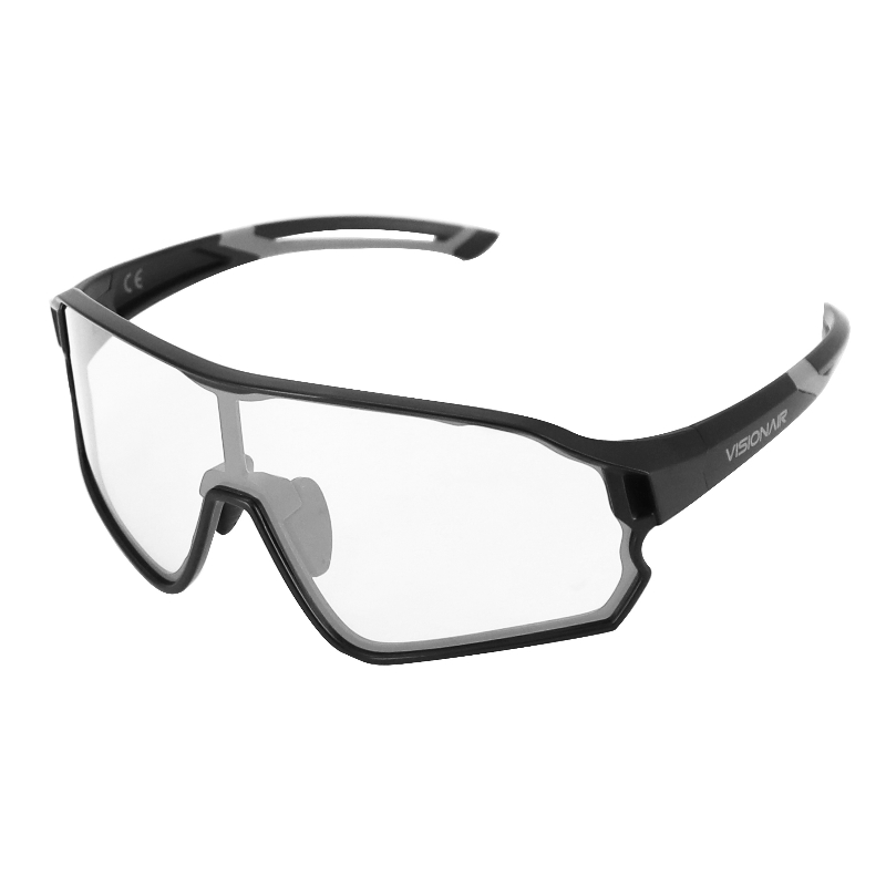 LUNETTES VELO ADULTE VISIONAIR MONTURE NOIR (VERRES PHOTOCHROMIC VERRES QUI S'ADAPTENT AUTOMATIQUEMENT A LA LUMINOSITE) (VERRE CAT 0-3)