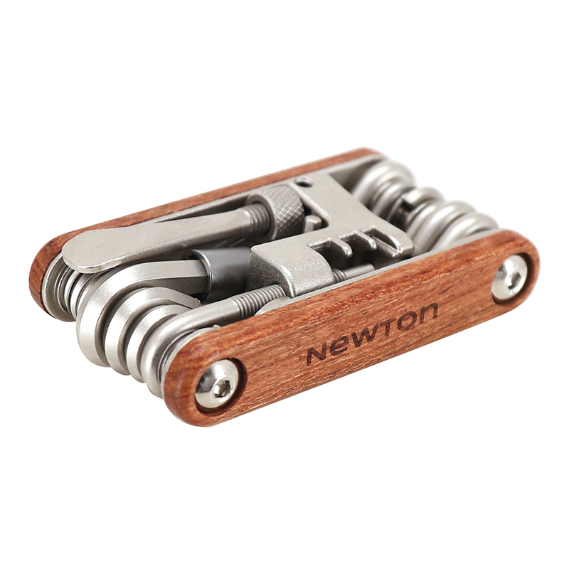 OUTIL MULTIFONCTION NEWTON CORPS BOIS 16 FONCTIONS CLE ALLEN + TOURNEVIS + DERIVE CHAINE + CLES A RAYON 14G & 15G + DECAPSULEUR