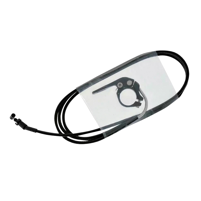 COMMANDE AU CINTRE SWITCH COMPATIBLE POUR TIGE DE SELLE VTT TELESCOPIQUE ALU NOIR (GAINE INCLUSE) COMMANDE AU CINTRE SWITCH COMPATIBLE POUR TIGE DE SELLE VTT TELESCOPIQUE ALU NOIR (GAINE INCLUSE)