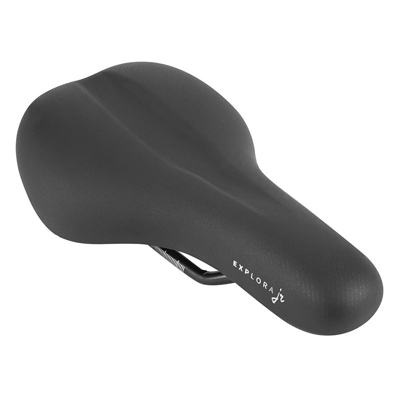 SELLE ROYAL EXPLORA JUNIOR SMALL 16"-20" GEL VISIBLE NOIR 210X130MM 246G