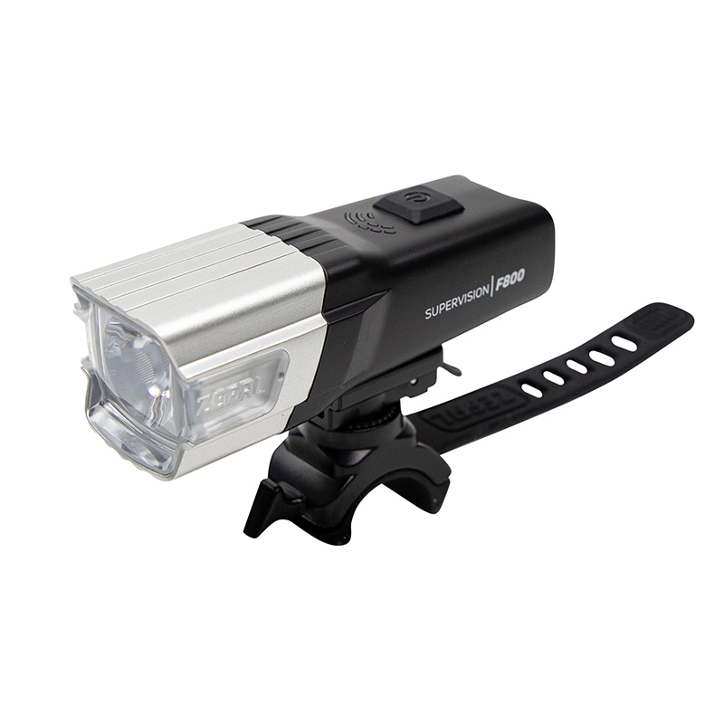 ECLAIRAGE VELO USB AVANT SUR CINTRE ZEFAL SUPERVISION F800 LUMENS NOIR