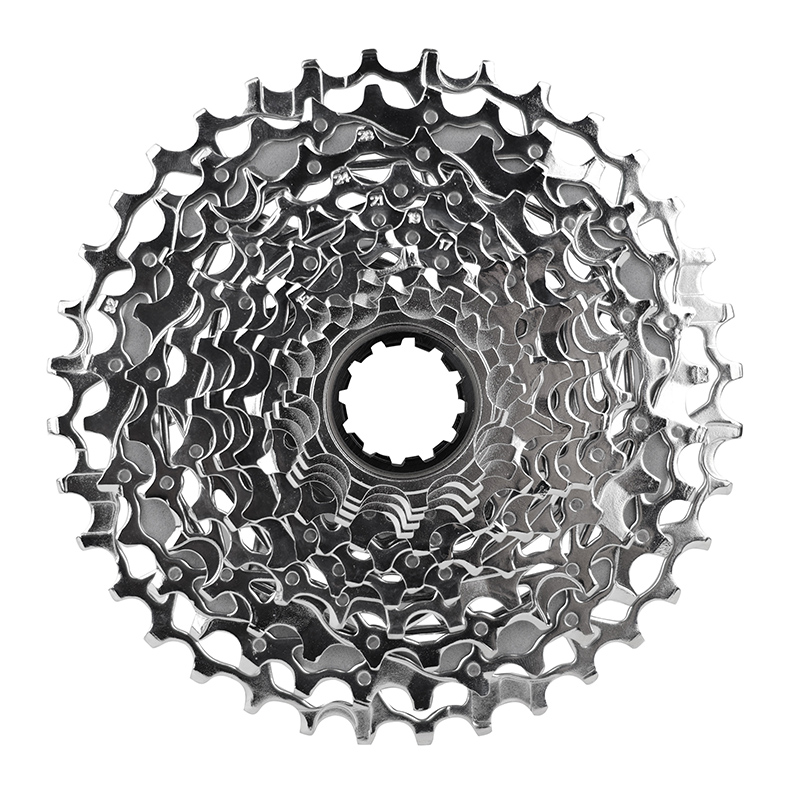 CASSETTE 12V. SRAM AXS RIVAL XG1250 XDR 10-36 ARGENT (EMPREINTE SRAM) (10,11,12,13,15,17,19,21,24,28,32,36) (MONTAGE ATELIER)