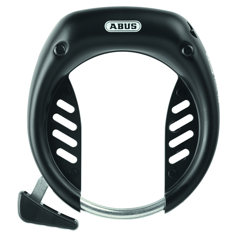 ANTIVOL VELO FER A CHEVAL ABUS TECTIC 496 LH NOIR AVEC SERRURE INTEGREE - SECURITE NIVEAU 6-15 -