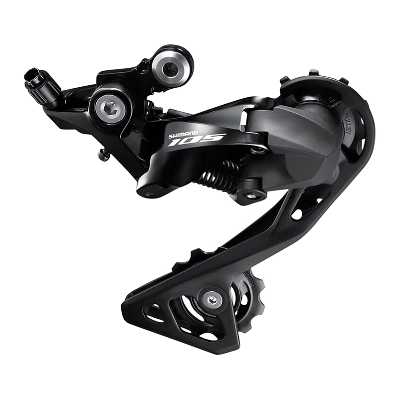 DERAILLEUR ROUTE ARRIERE SHIMANO 11V. 105 R7000 CHAPE LONGUE NOIR DOUBLE (OFFRE SPECIALE)