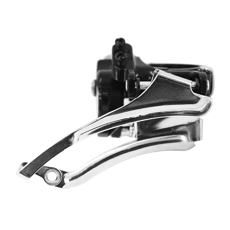 DERAILLEUR VTT AVANT MICROHSIFT 7-8V.  A COLLIER 34.9 POUR TRIPLE PLATEAU 42X34X24 TIRAGE HAUT-BAS (AVEC COLLIER ADAPTATEUR 28.6) (COMPATIBLE SHIMANO)