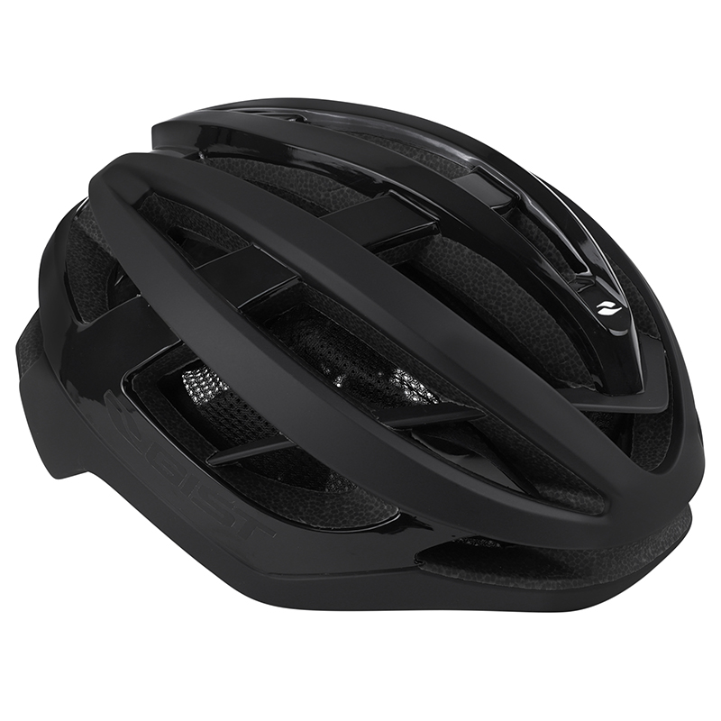 CASQUE VELO ADULTE GIST ROUTE SONAR DARK NOIR FULL IN-MOLD TAILLE 54-59 REGLAGE MOLETTE